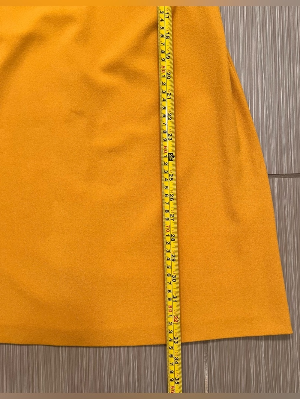 Banana Republic Mustard 3/4 Sleeve Dress Jackie O Style - Picture 10 of 11